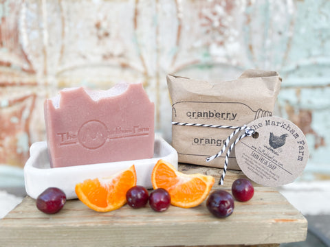 Cranberry Orange Soap Bar